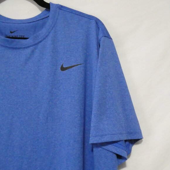 THE NIKE TEE - Dri-Fit | xl - extra large | Blue Dri-FIT Performance T-Shirt - Picture 5 of 14